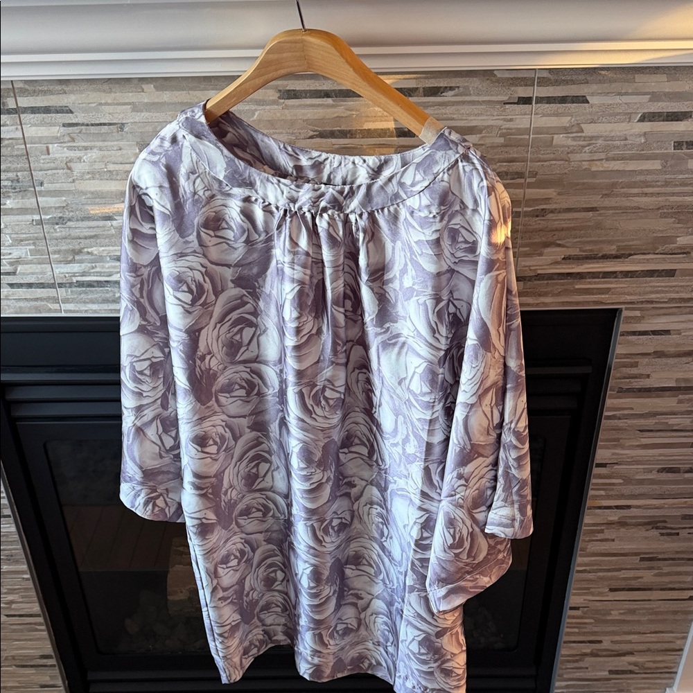 Vero Moda Lavender Floral Blouse